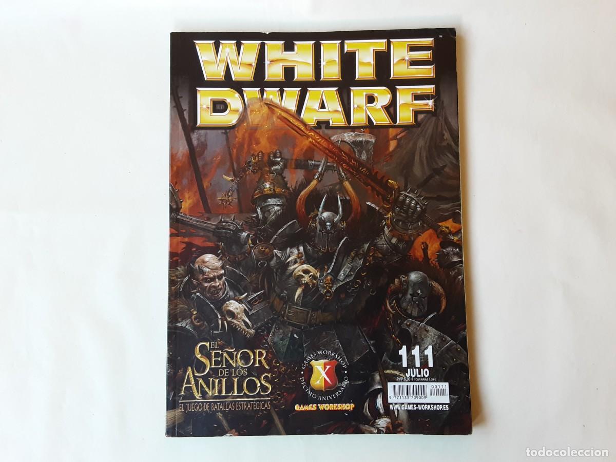 Juegos antiguos: WHITE DWARF NUMERO 111 JULIO 2004 GAMES WORKSHOP - Foto 1