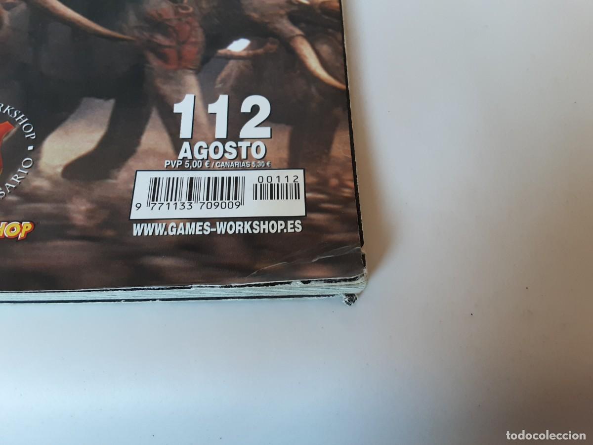 Juegos antiguos: WHITE DWARF NUMERO 112 AGOSTO 2004 GAMES WORKSHOP - Foto 3
