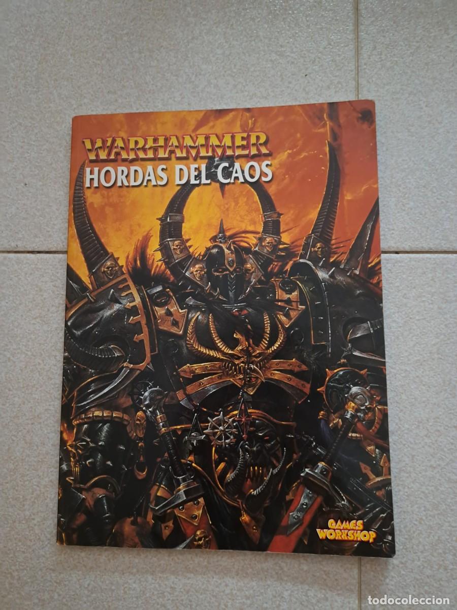 Juegos antiguos: WARHAMMER - HORDAS DEL CAOS - GAMES WORKSHOP - Foto 1