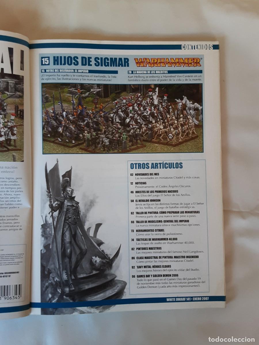 Juegos antiguos: WHITE DWARF NUMERO 141 ENERO 2005 GAMES WORKSHOP - Foto 3