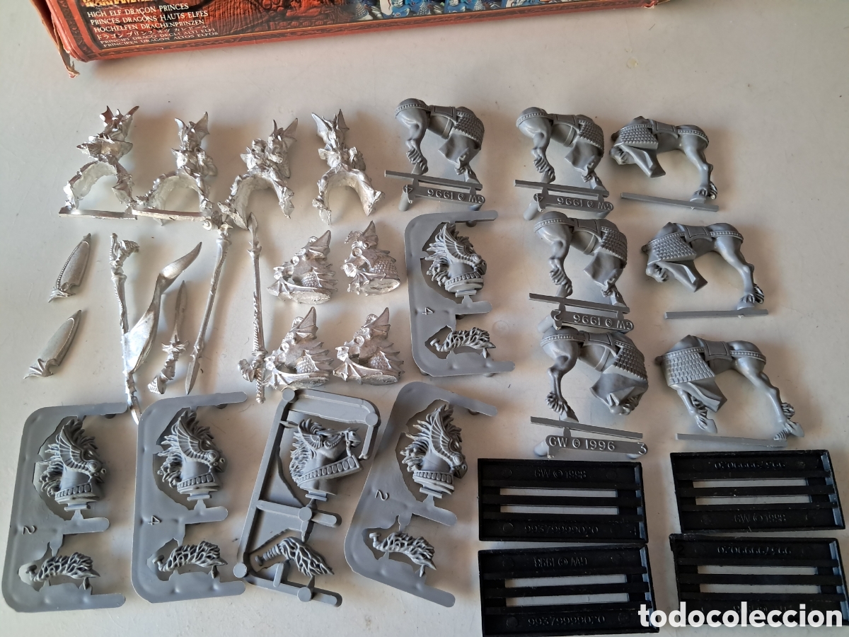 Old Games: ALTOS ELFOS,PRINCIPES DRAGON, WARHAMMER.