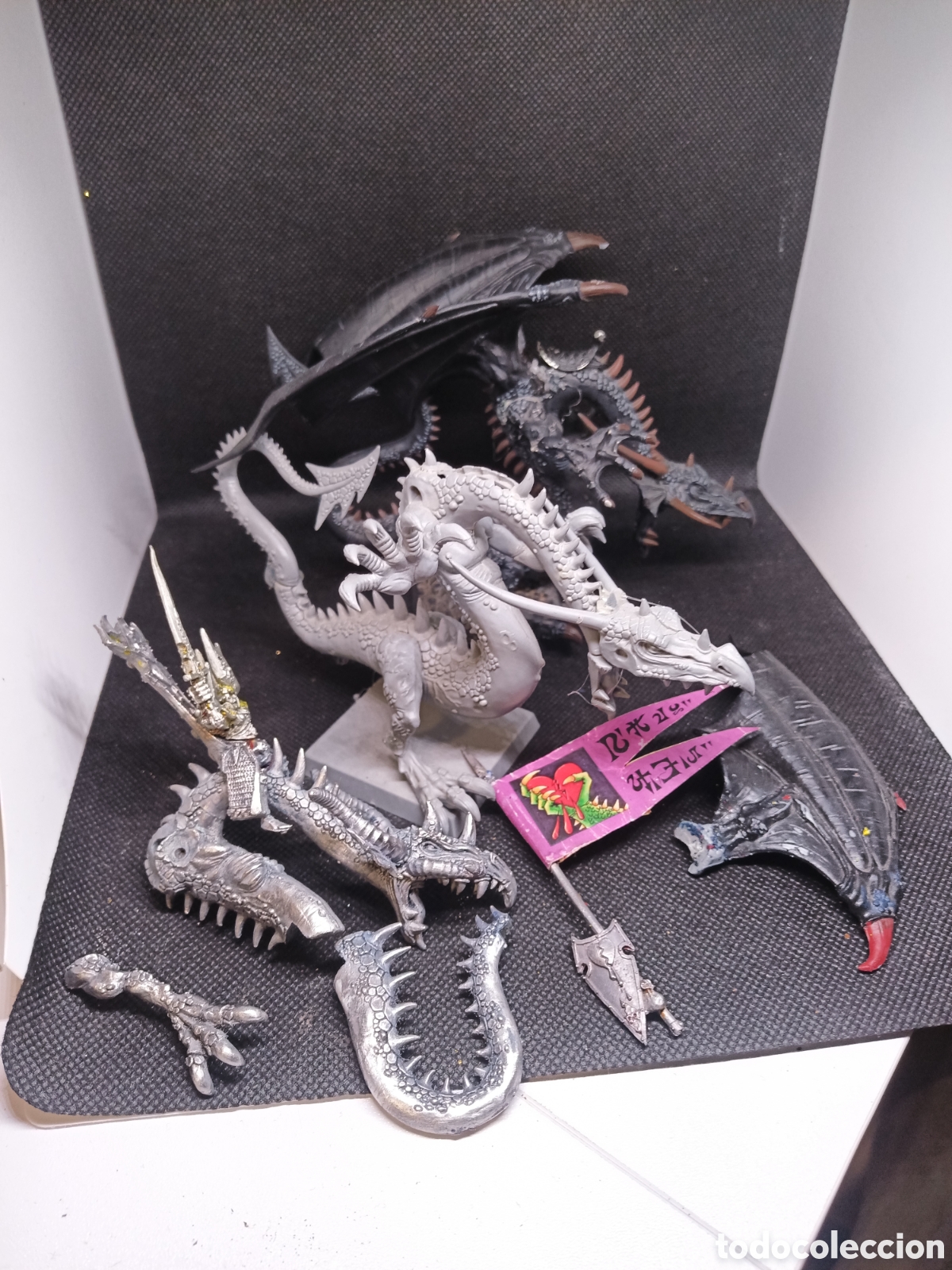 Juegos antiguos: Lote dragones warhammer - Foto 1