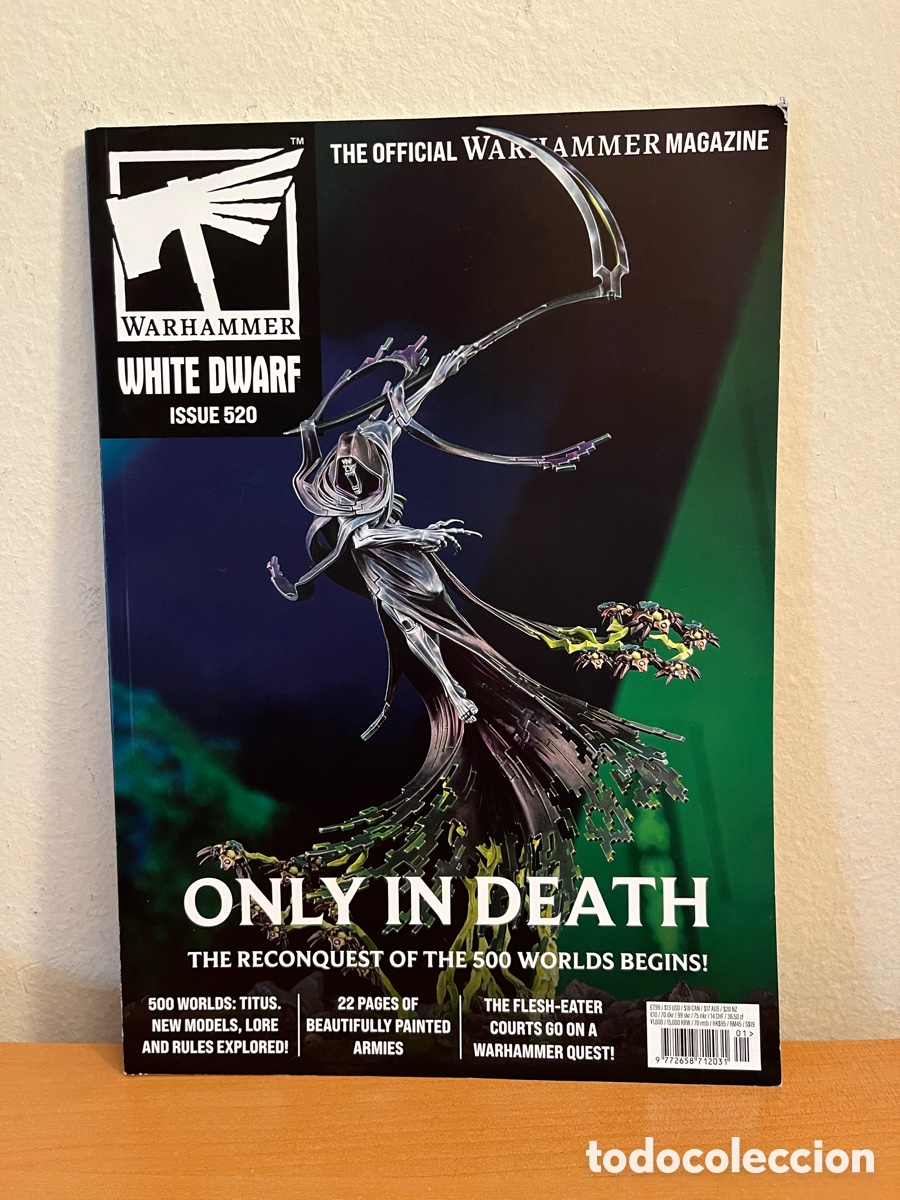 Juegos Antiguos: White Dwarf 520 Warhammer (Sin cartas Darkwater)