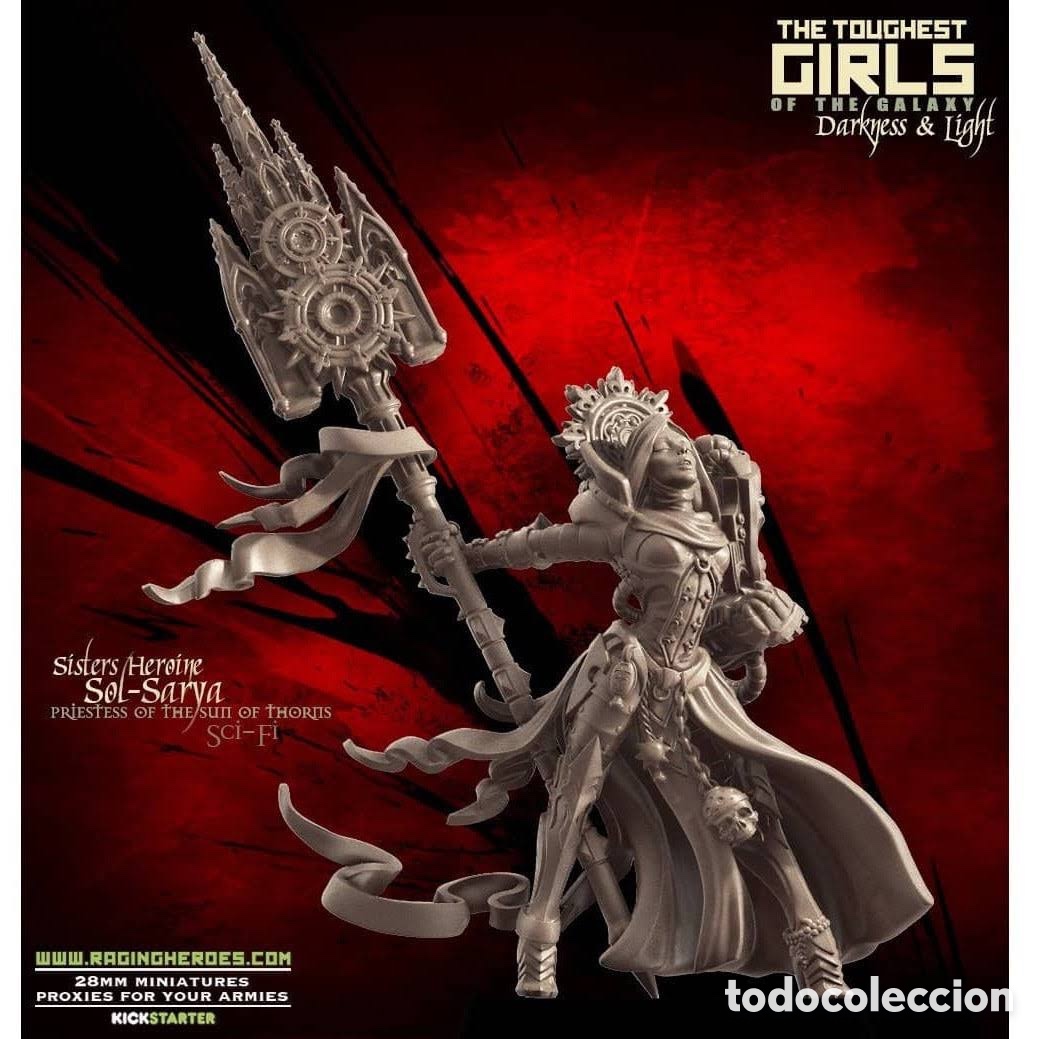 Juegos Antiguos: Raging Heroes Sol-Sarya Priestess Sun Thorns