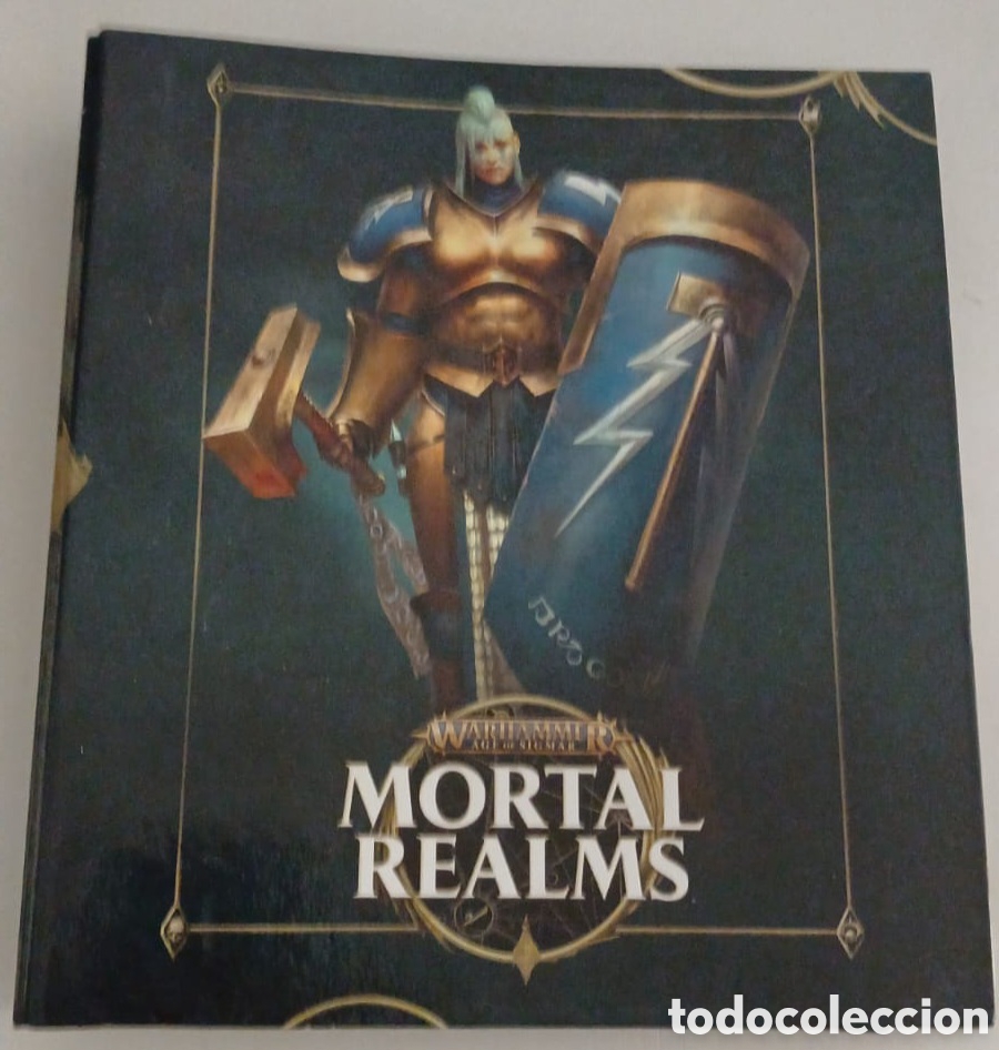 Juegos Antiguos: ARCHIVADOR Y DIECISEIS FASCICULOS MORTAL REALMS. AGE OF SIGMAR