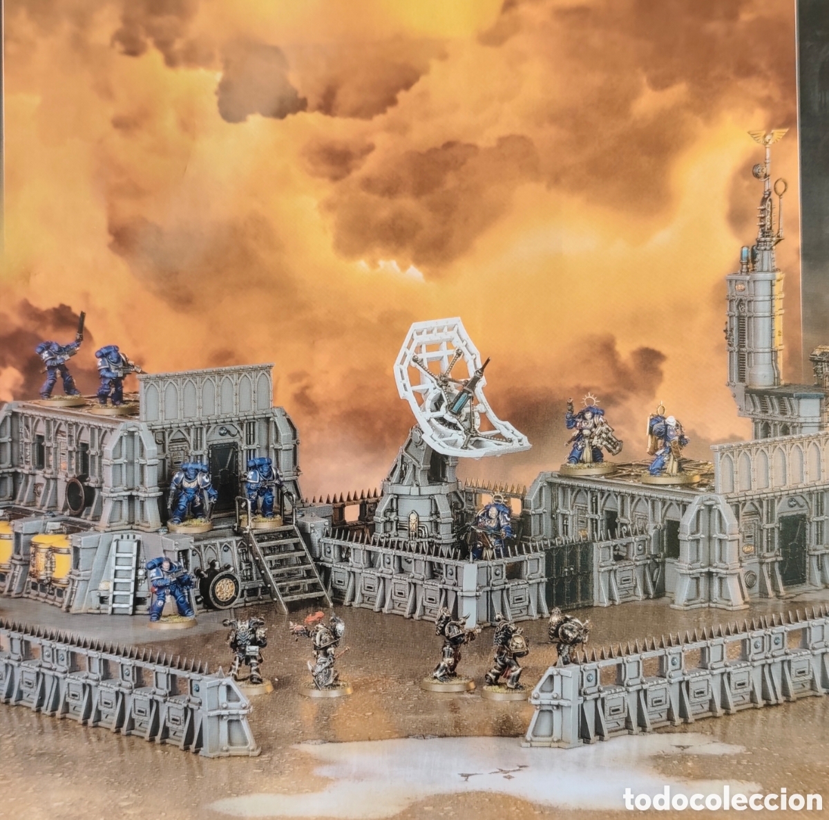 Juegos Antiguos: Terreno de combate Fronteris Warhammer 40000 Combat Patrol