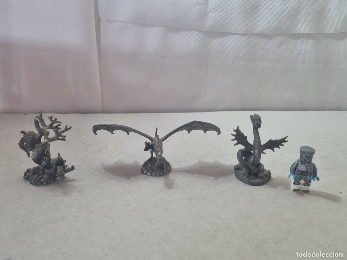 Juegos antiguos: Lote de 3 Dragones tipo Warhammer - Foto 1