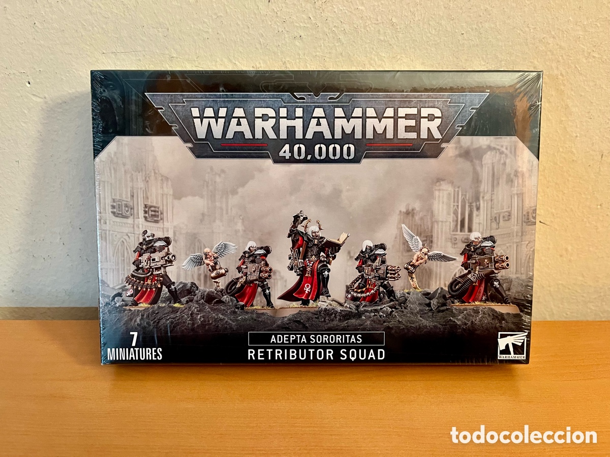 Juegos Antiguos: Warhammer 40k Adepta Sororitas Retributor Squad