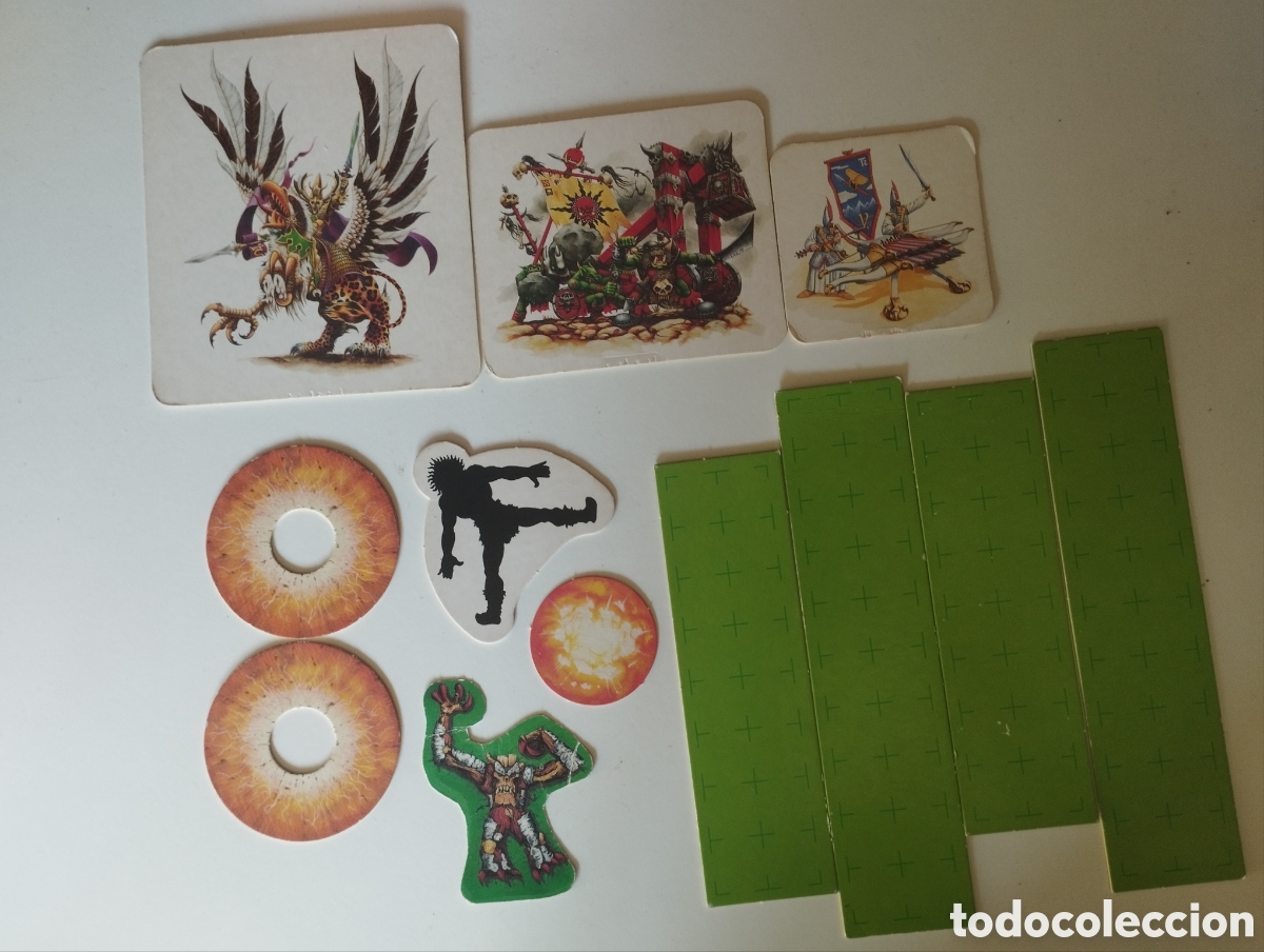 Juegos Antiguos: Plantillas Warhammer Fantasy 4&ordf; Ed 1992