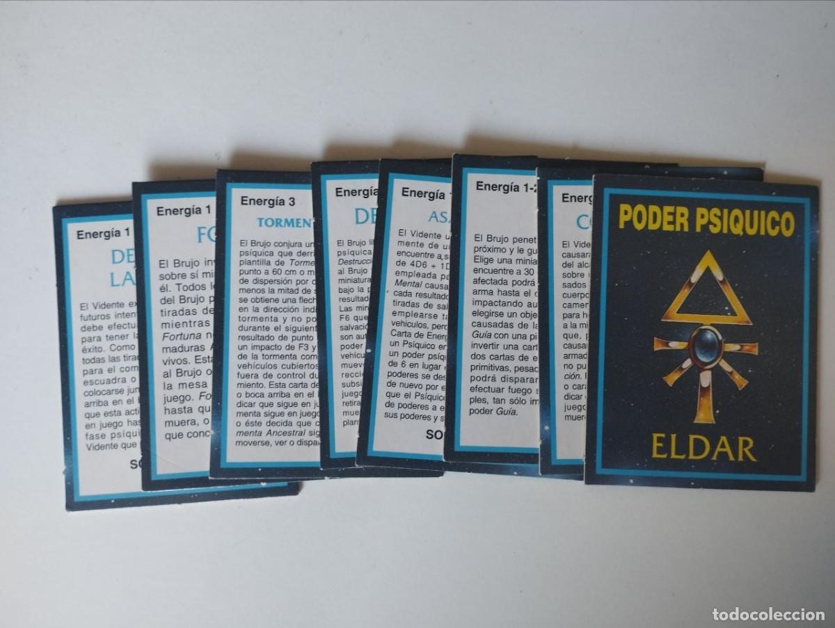 Juegos antiguos: Tarjetas Veh&iacute;culo Warhammer 40k Eldar 2&ordf; Edici&oacute;n - Foto 3