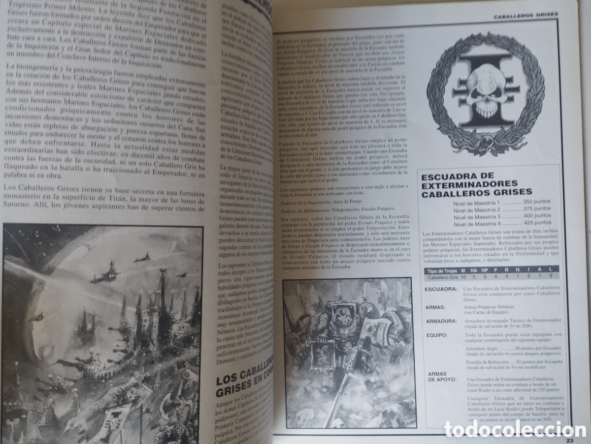 Juegos antiguos: Warhammer 40k 2&ordf; Ed. Milenio Siniestro - Foto 3