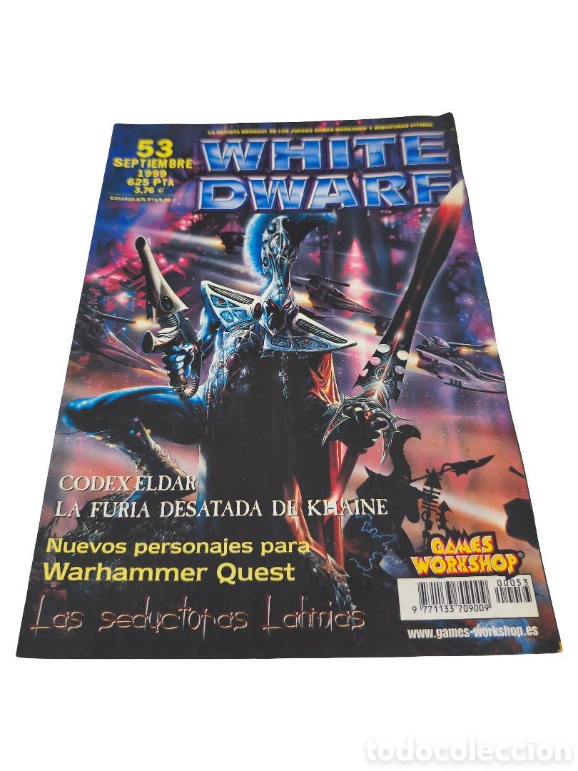 Juegos Antiguos: WARHAMMER (2000) Revista White Dwarf n&ordm; 53. Games Workshop. Con Encartes Originales.