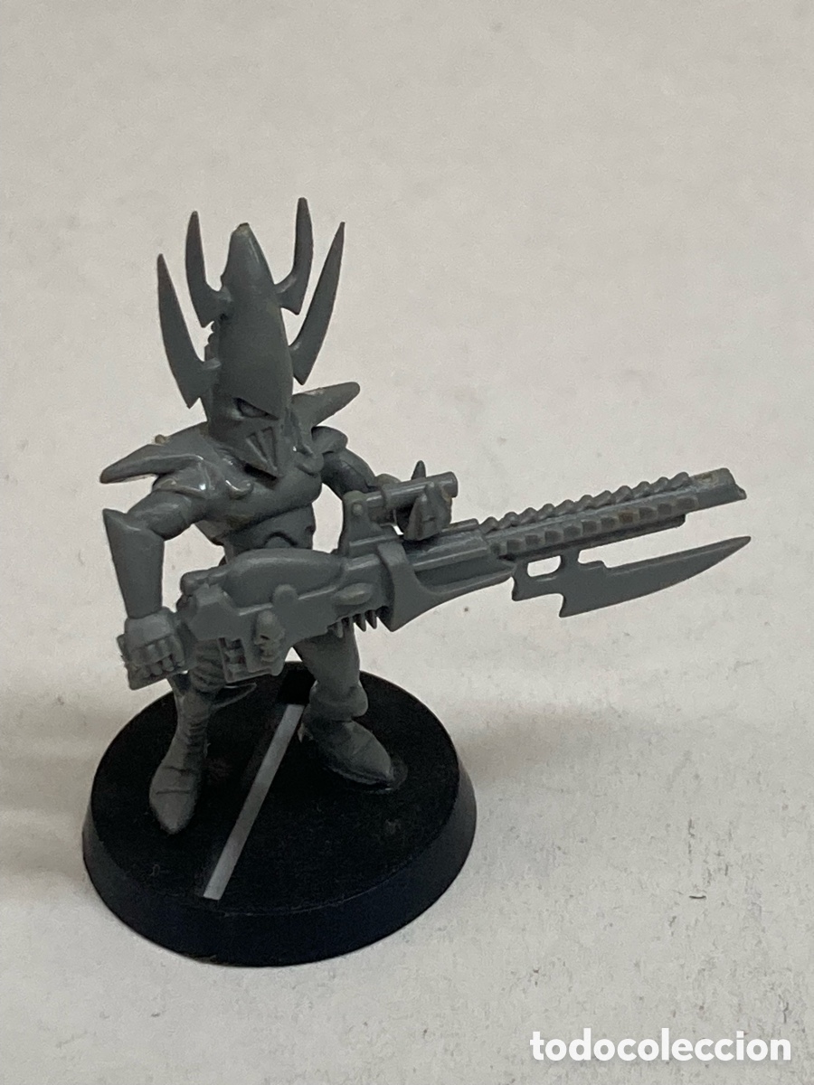 Juegos Antiguos: miniatura de Guerrero Kabalita Drukhari (Dark Eldar) Warhammer