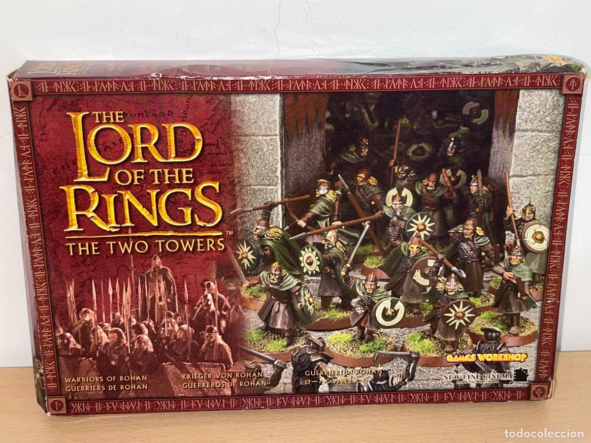 Juegos Antiguos: The Lord of the Rings The Two Towers GUERREROS DE ROHAN Games Workshop El Se&ntilde;or de los Anillos