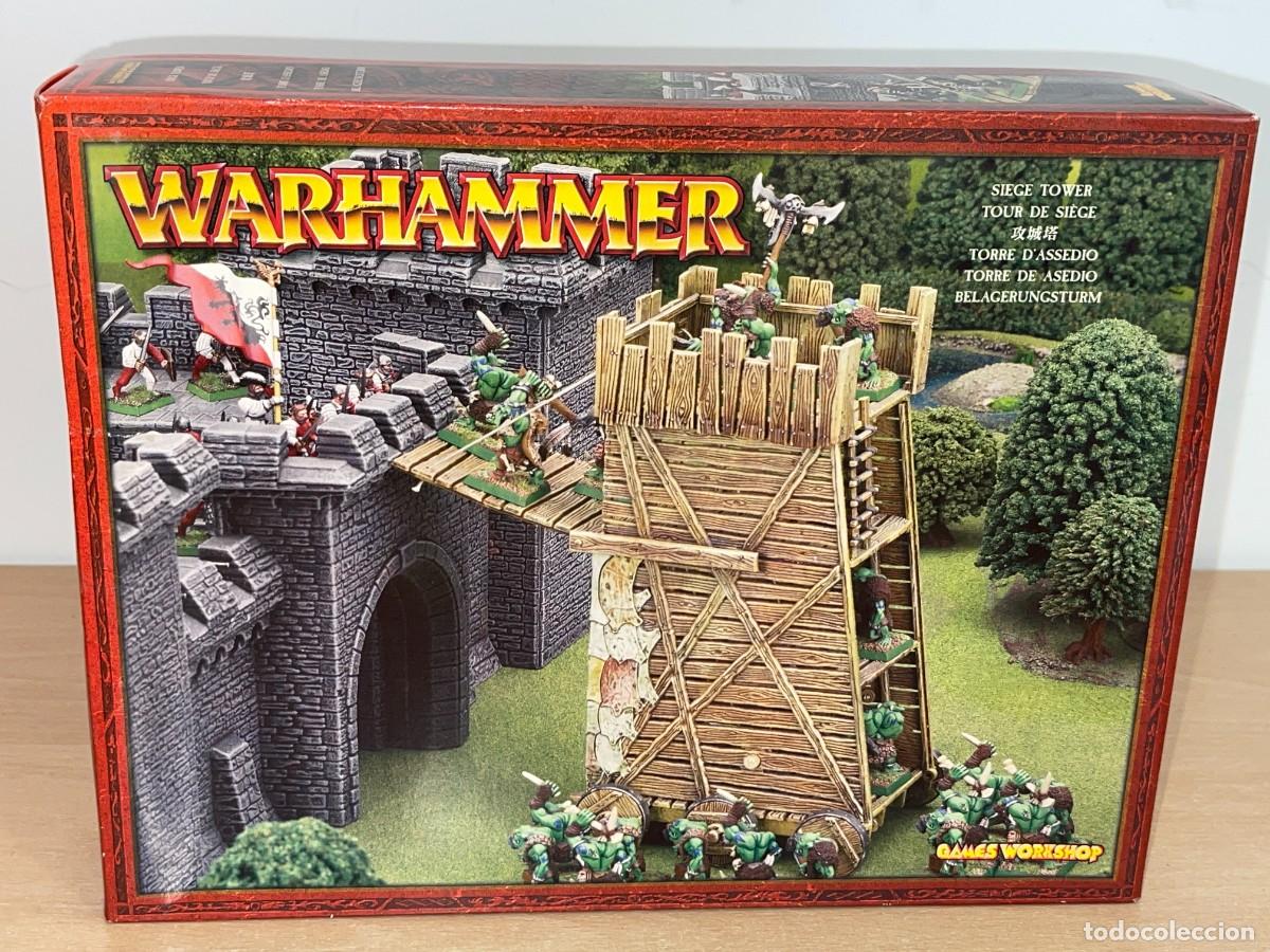 Juegos Antiguos: Games Workshop Citadel Miniatures Warhammer TORRE DE ASEDIO Siege Tower Eavy Metal Games 2003 UK