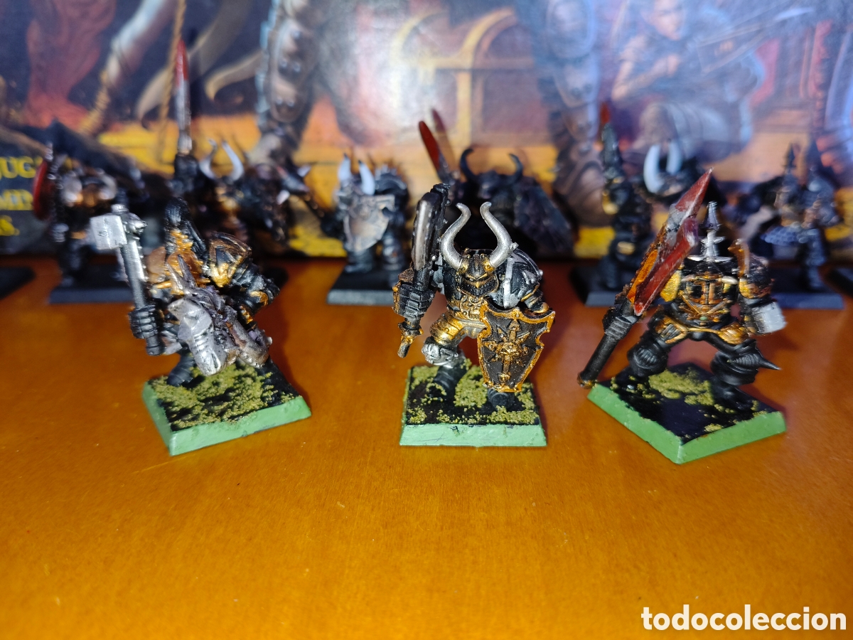 Juegos antiguos: LOTE FIGURAS PLASTICO WARHAMMER DEL CAOS - Foto 7