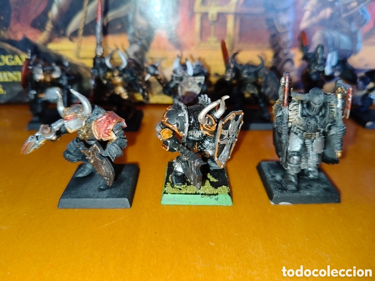 Juegos antiguos: LOTE FIGURAS PLASTICO WARHAMMER DEL CAOS - Foto 8