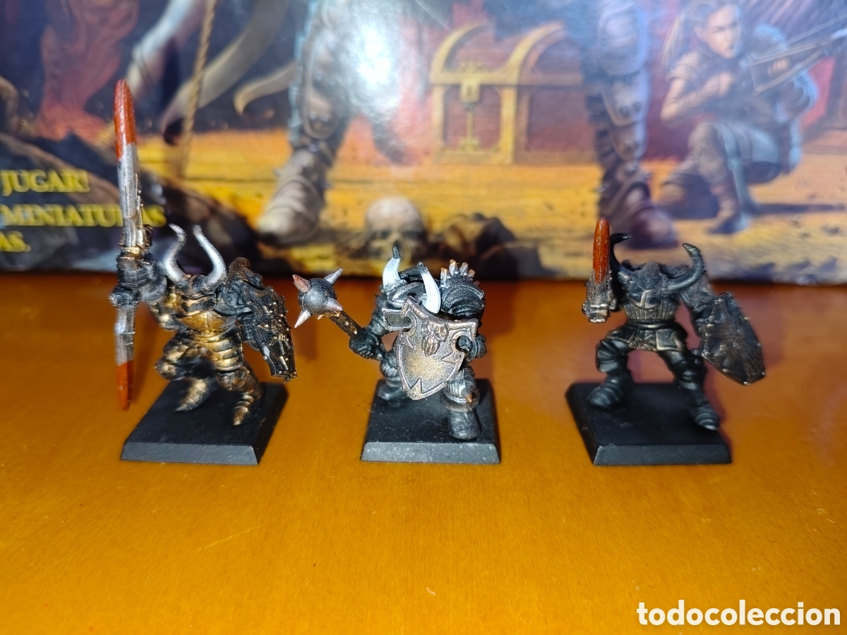 Juegos antiguos: LOTE FIGURAS PLASTICO WARHAMMER DEL CAOS - Foto 9