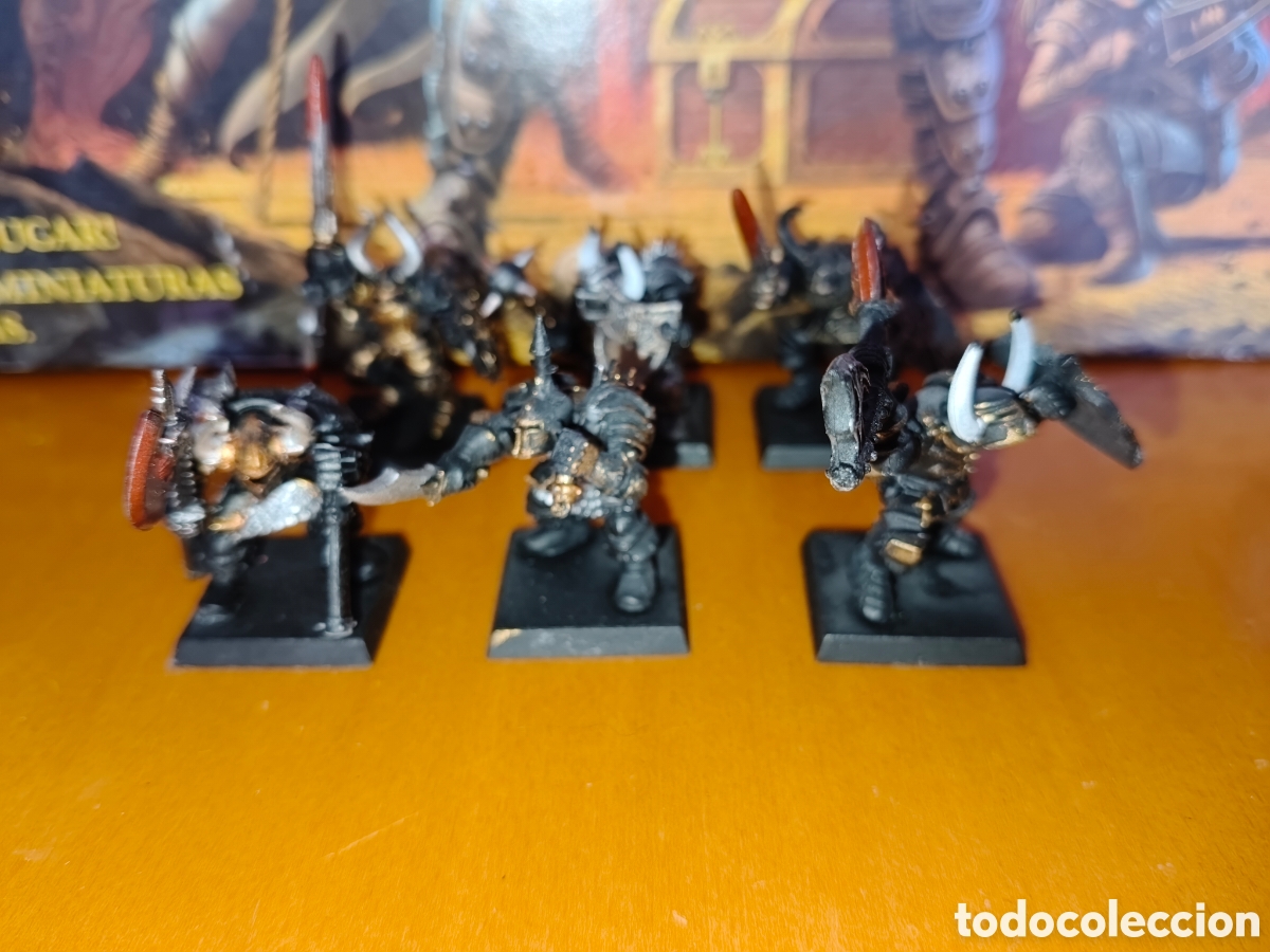 Juegos antiguos: LOTE FIGURAS PLASTICO WARHAMMER DEL CAOS - Foto 10