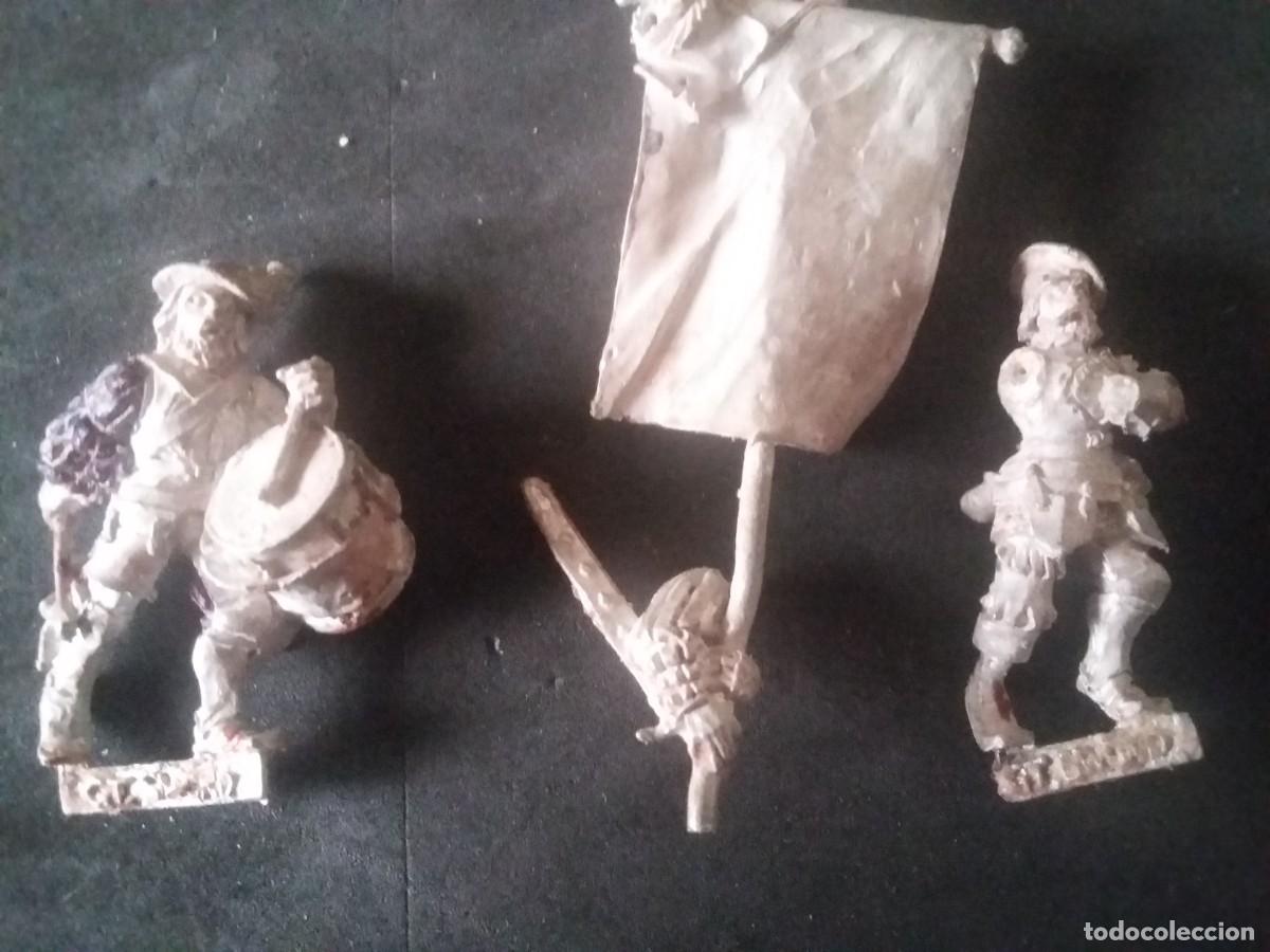 Juegos Antiguos: Espaderos Imperio Grupo de mando musico y estandarte