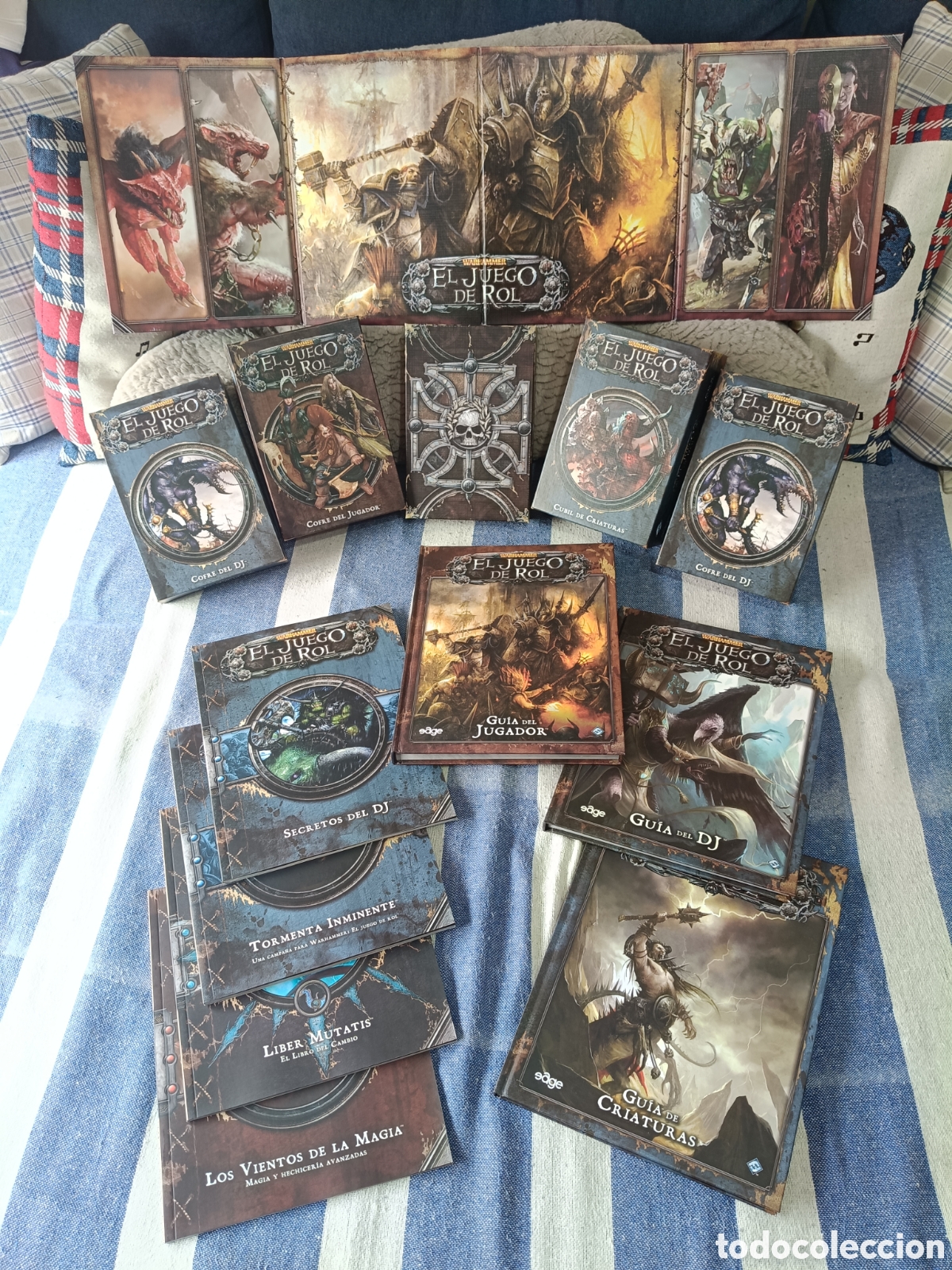 Juegos Antiguos: Warhammer Rol. COMPLETO