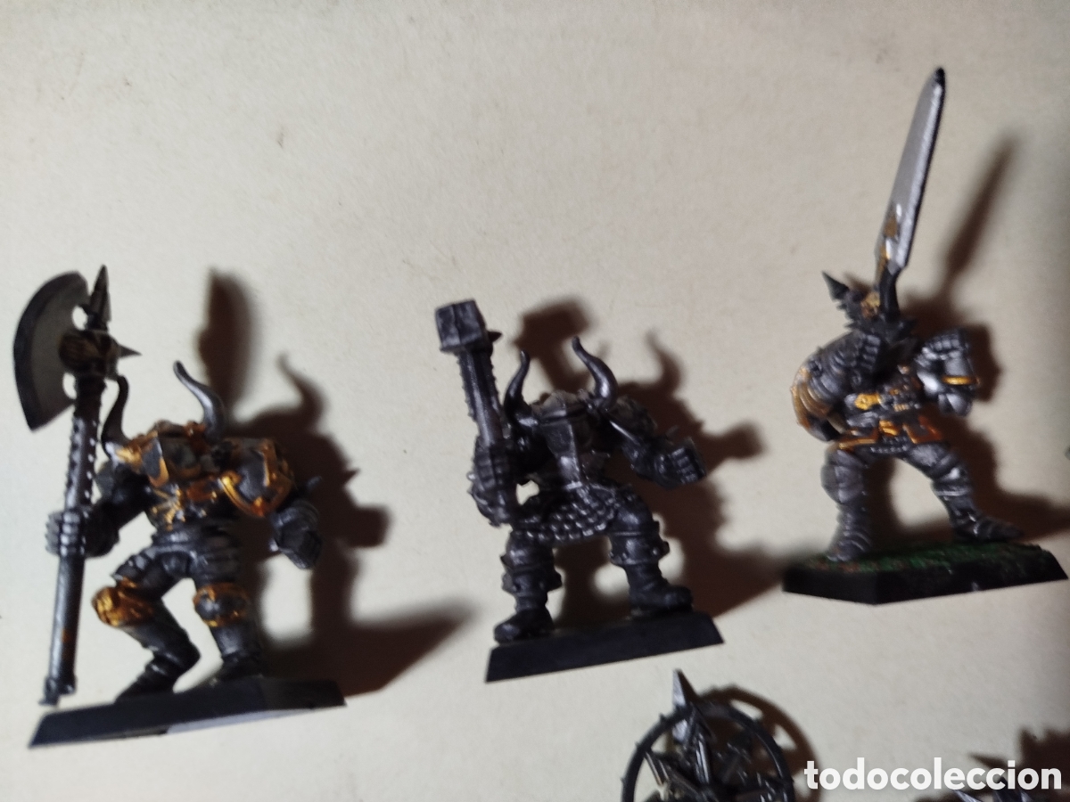 Juegos antiguos: Lote figuras Warhammer - Foto 5
