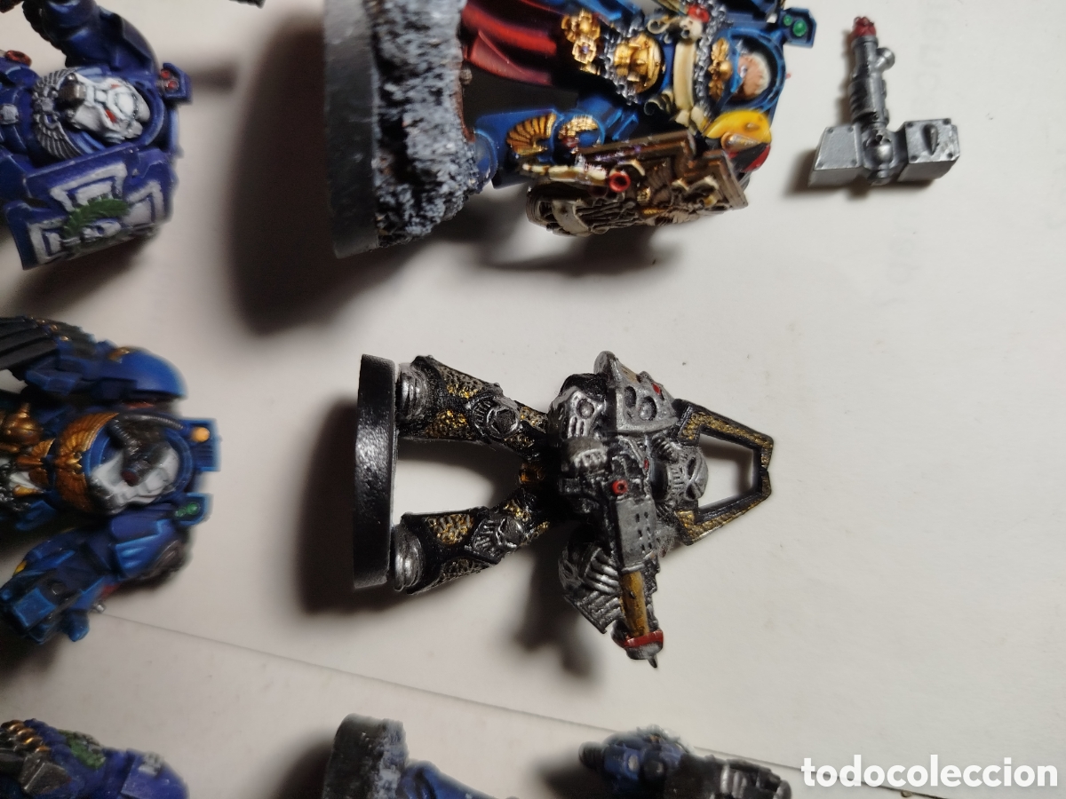 Juegos antiguos: Lote miniaturas warhammer pl&aacute;stico - Foto 3