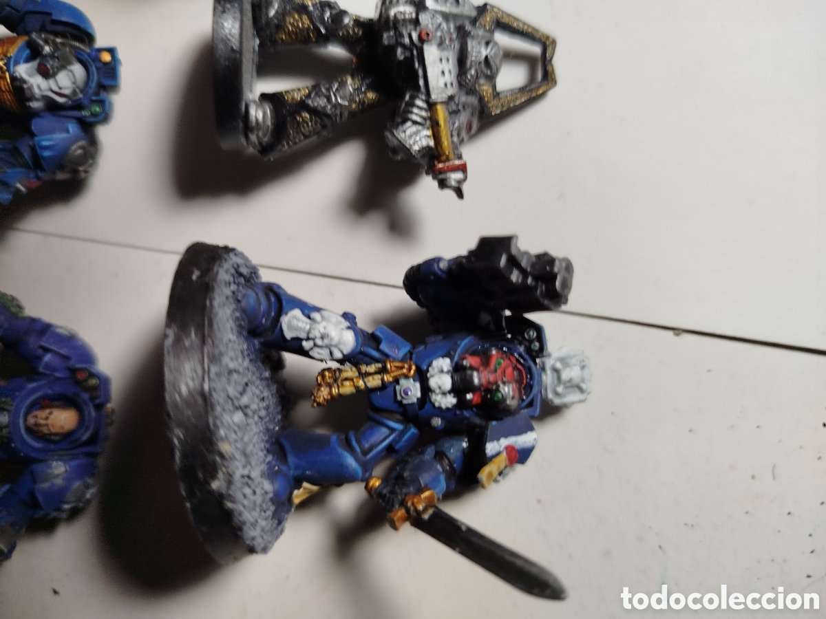 Juegos antiguos: Lote miniaturas warhammer pl&aacute;stico - Foto 4