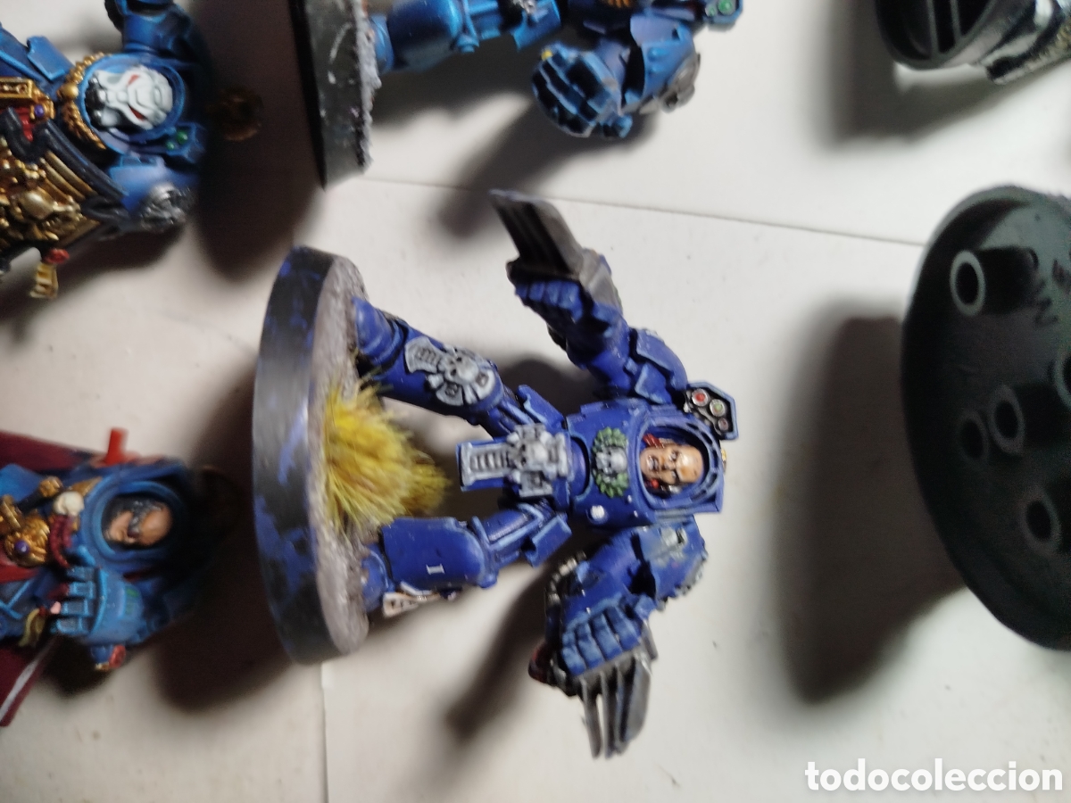Juegos antiguos: Lote miniaturas warhammer pl&aacute;stico - Foto 5