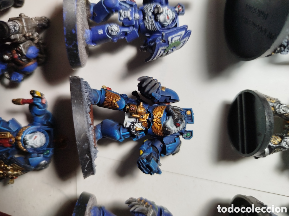 Juegos antiguos: Lote miniaturas warhammer pl&aacute;stico - Foto 6