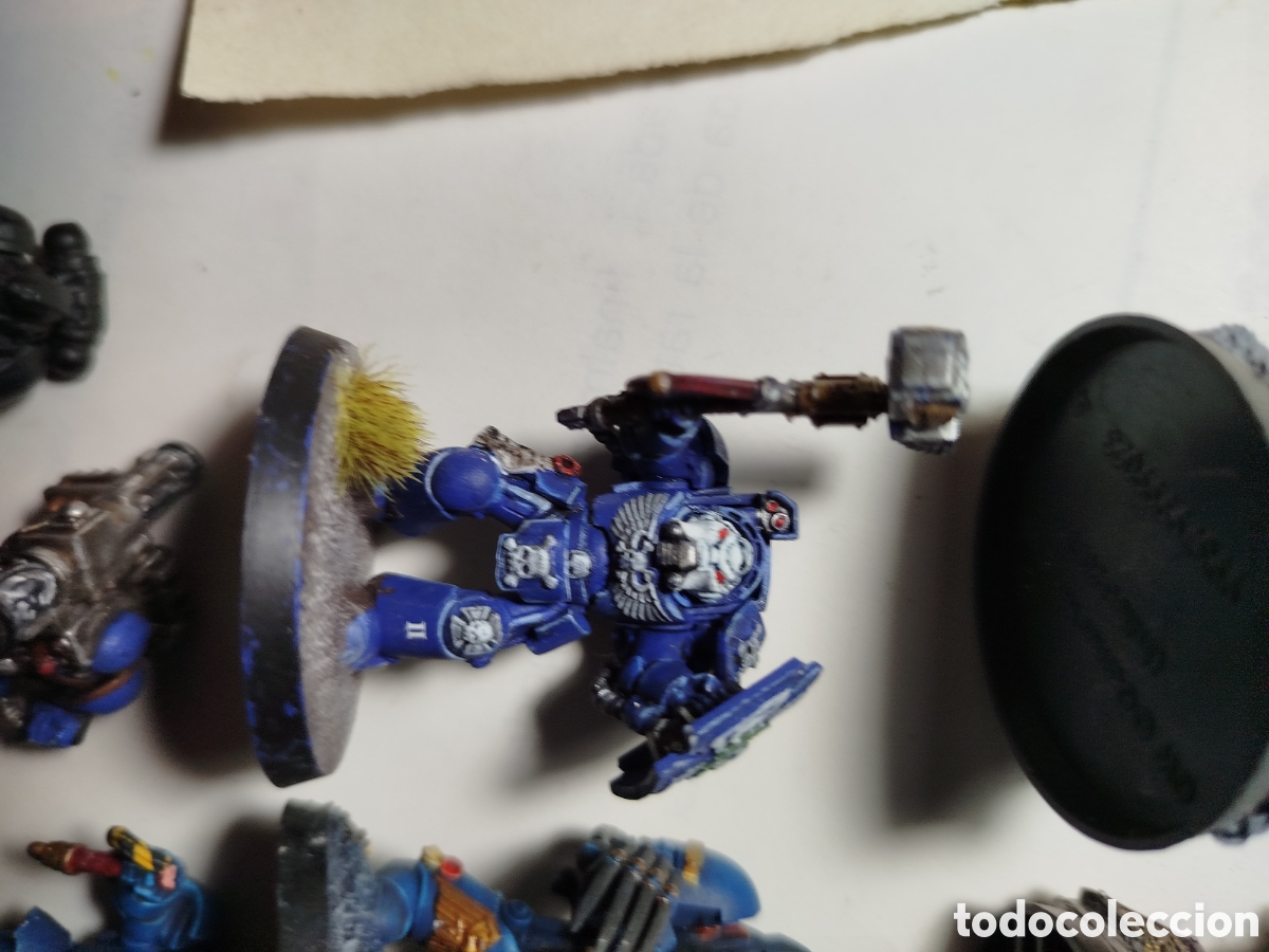 Juegos antiguos: Lote miniaturas warhammer pl&aacute;stico - Foto 7