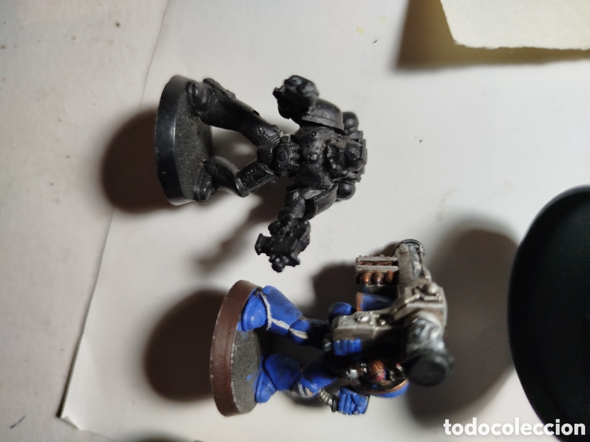 Juegos antiguos: Lote miniaturas warhammer pl&aacute;stico - Foto 8