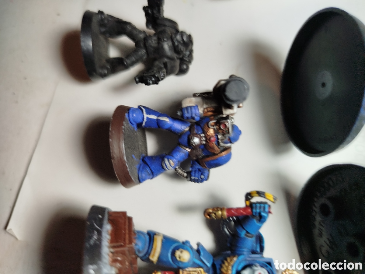 Juegos antiguos: Lote miniaturas warhammer pl&aacute;stico - Foto 9