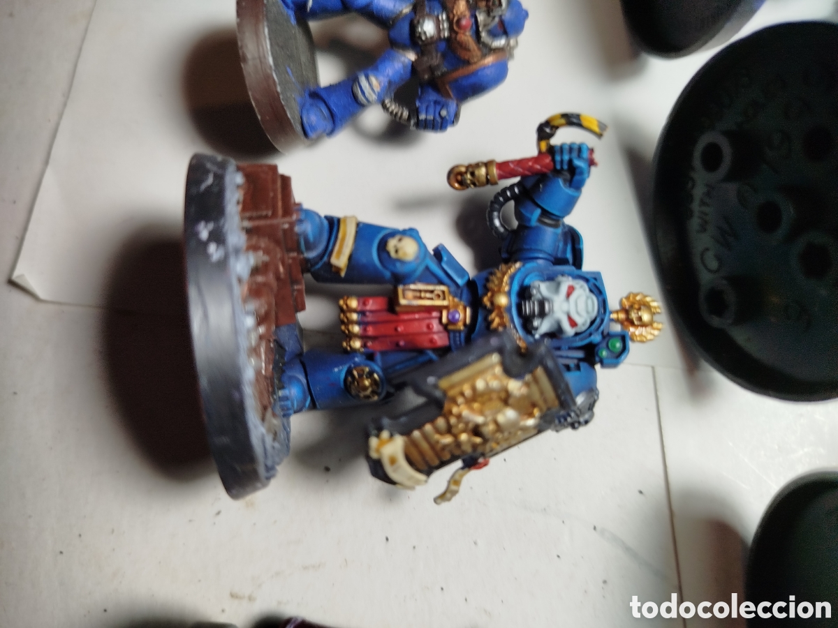 Juegos antiguos: Lote miniaturas warhammer pl&aacute;stico - Foto 10