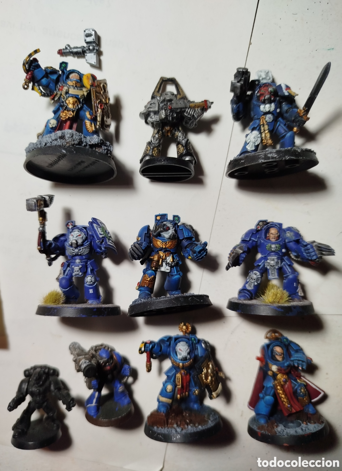 Juegos antiguos: Lote miniaturas warhammer pl&aacute;stico - Foto 1