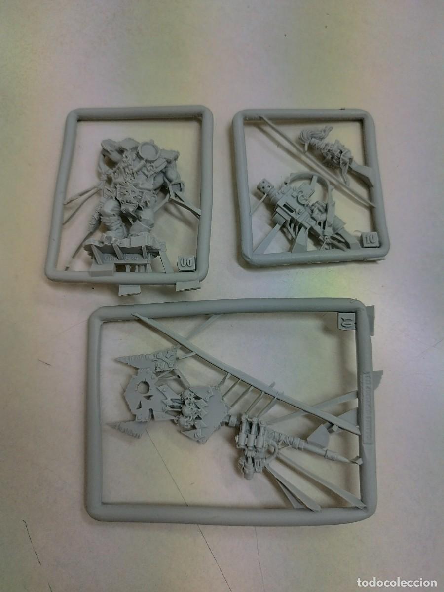 Juegos Antiguos: Orko portaestandarte Warhammer 40k finecast