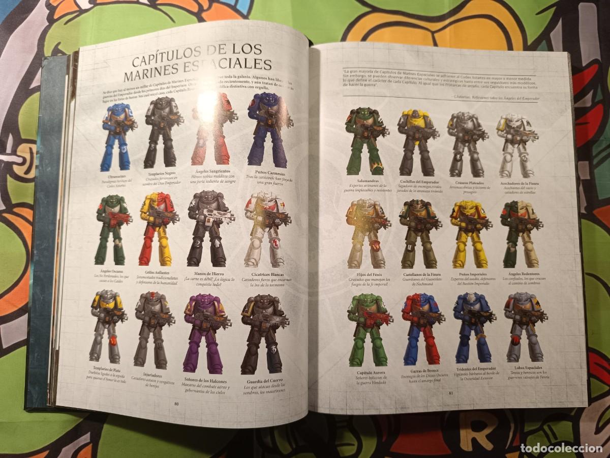 Juegos antiguos: Warhammer 40000 libro b&aacute;sico Games Workshop Esp - Foto 2