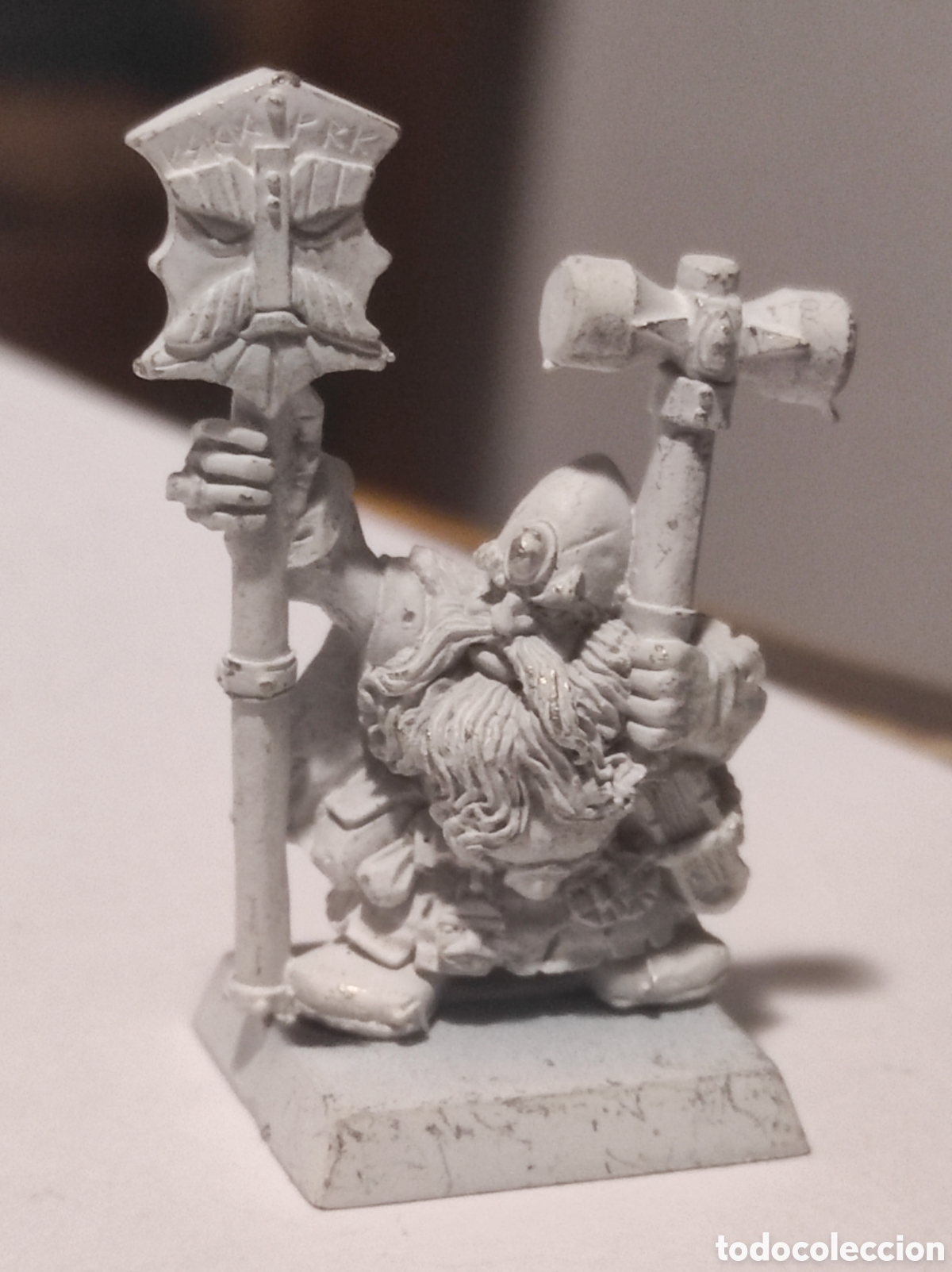 Juegos Antiguos: Figura de plomo Runesmith Warhammer Fantasy