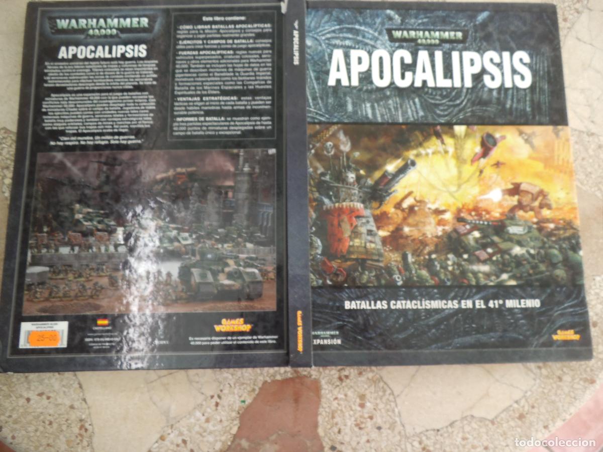 Juegos Antiguos: warhammer 40000, apocalipsis, batallas cataclismicas en el 41&ordm;milenio, games workshop