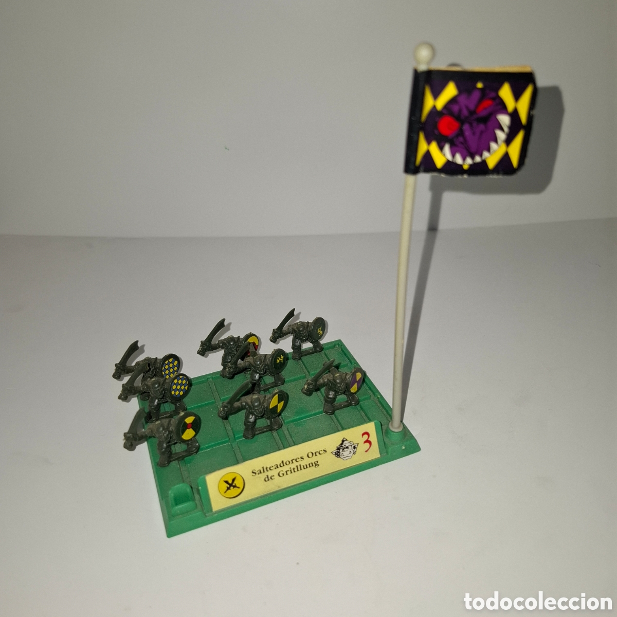 Juegos Antiguos: GUERREROS ORCOS DE BATTLE MASTERS ORCOS WARHAMMER