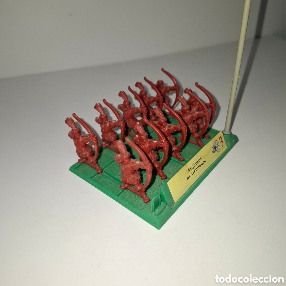 Juegos antiguos: ARQUEROS DE GRUNBURG BATTLE MASTERS WARHAMMER - Foto 2