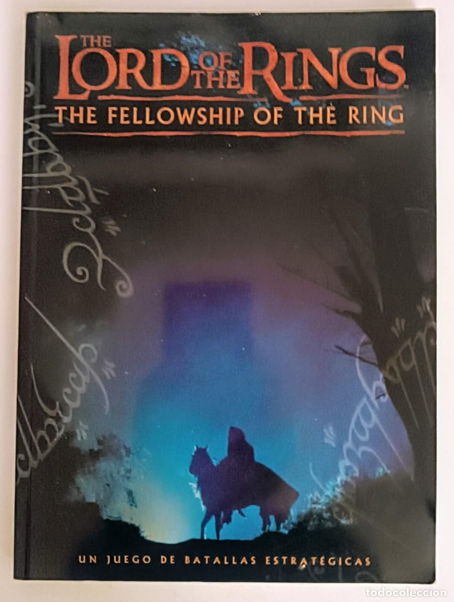 Juegos Antiguos: El Se&ntilde;or de los Anillos: La Comunidad del Anillo (Manual de reglas) MINT