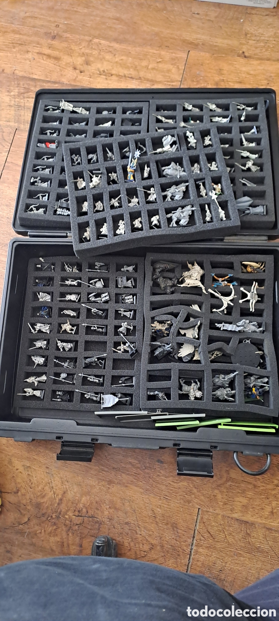 Juegos antiguos: Maletin con figuras Warhammer - Foto 7
