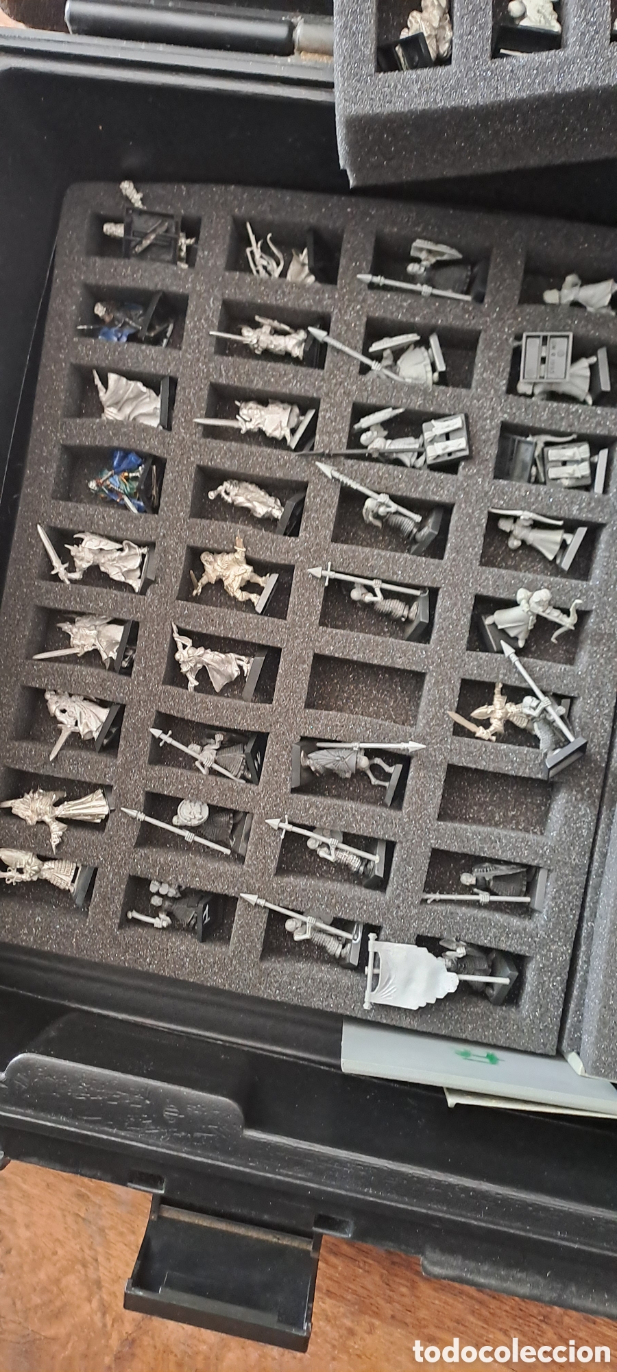 Juegos antiguos: Maletin con figuras Warhammer - Foto 8