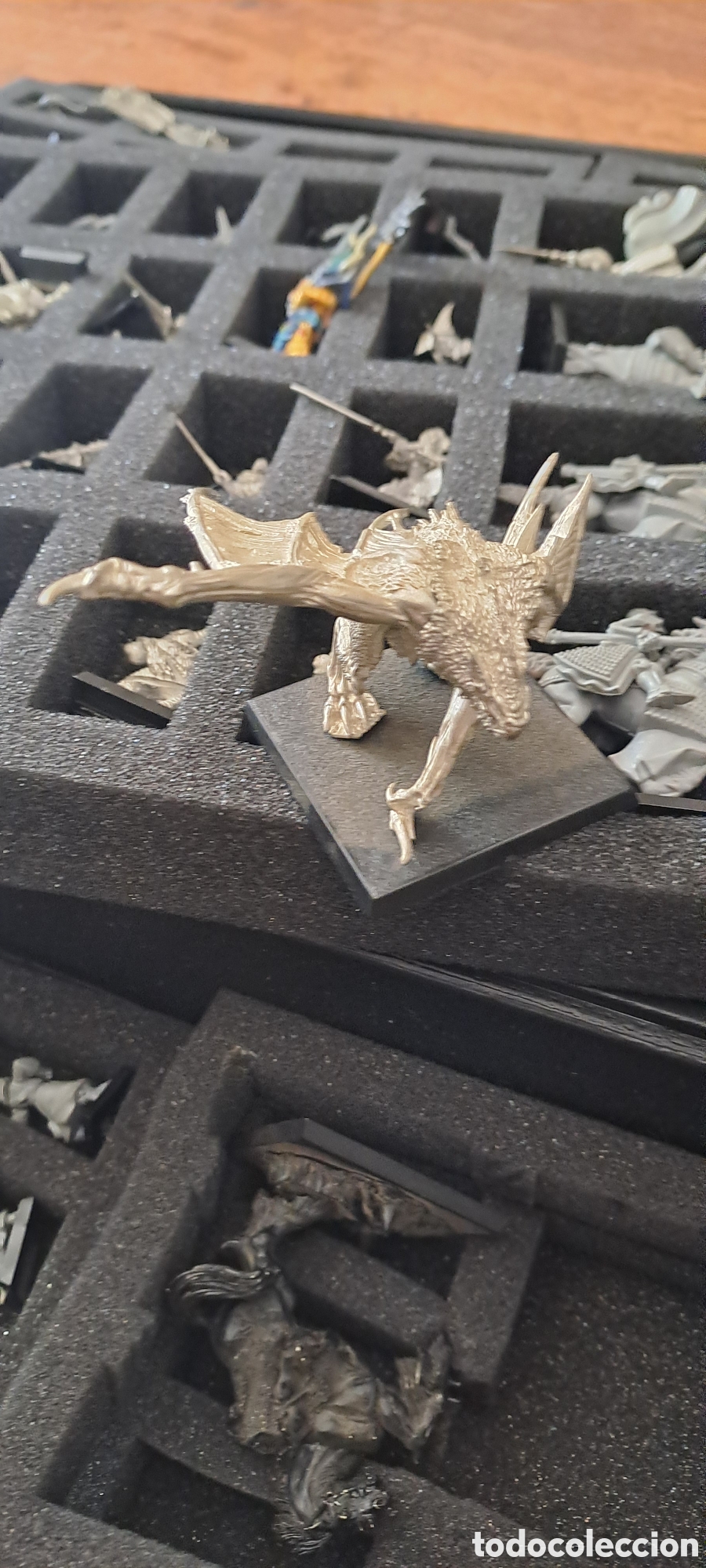 Juegos antiguos: Maletin con figuras Warhammer - Foto 9