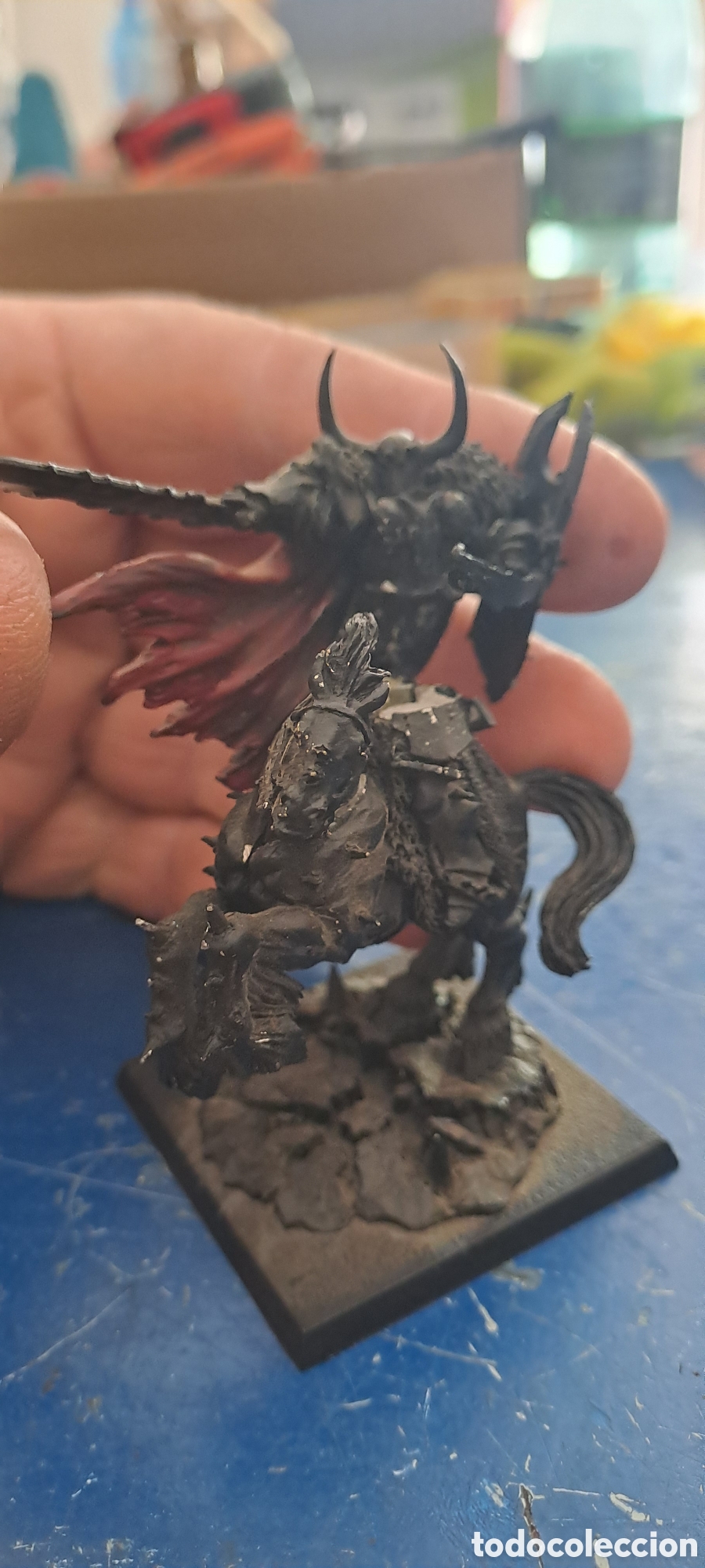 Juegos antiguos: Maletin con figuras Warhammer - Foto 10
