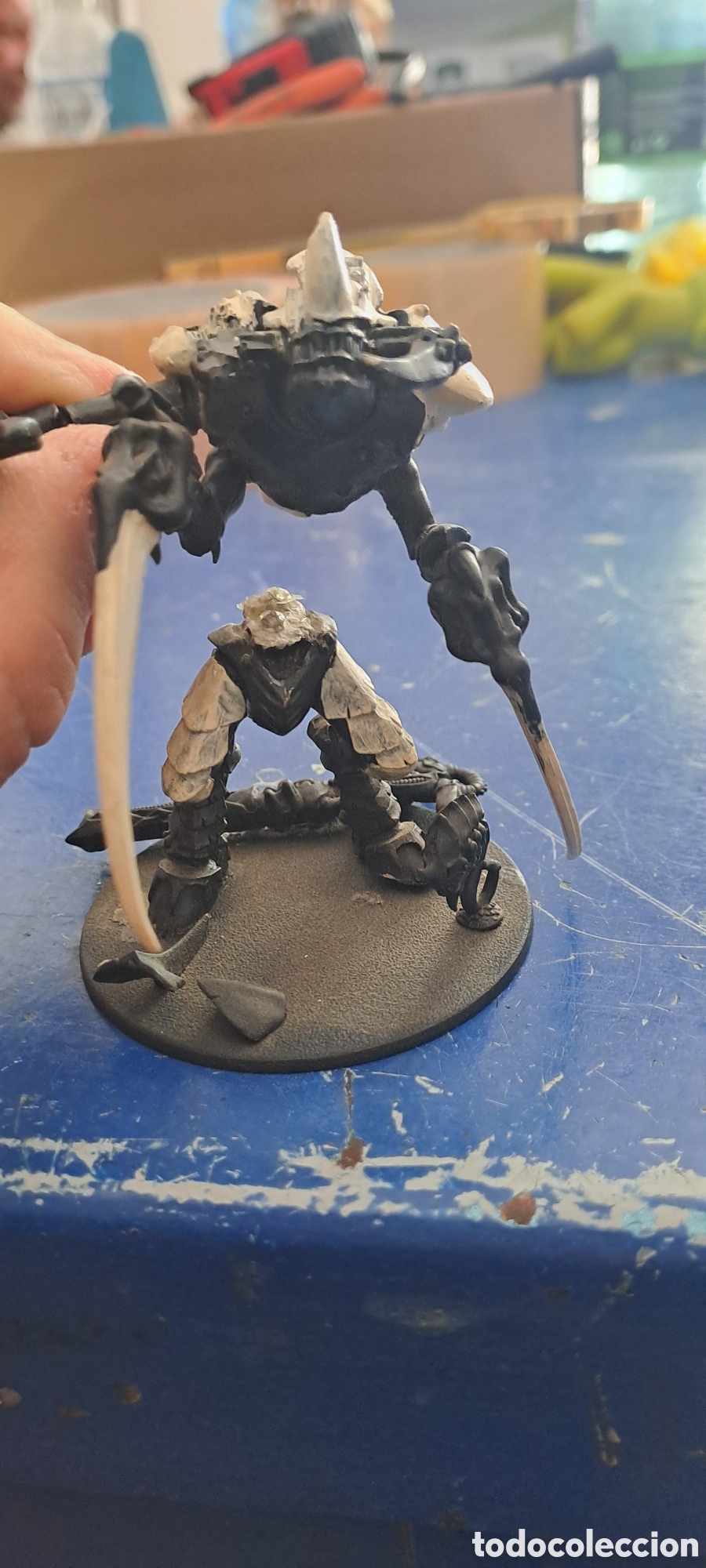 Juegos antiguos: Maletin con figuras Warhammer - Foto 12