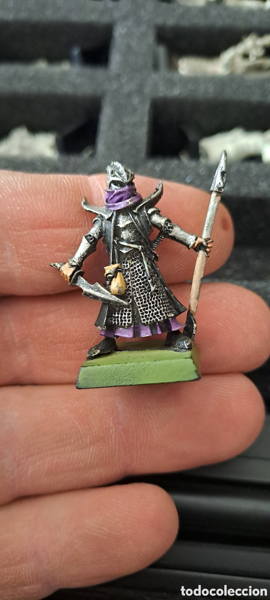 Juegos antiguos: Maletin con figuras Warhammer - Foto 20