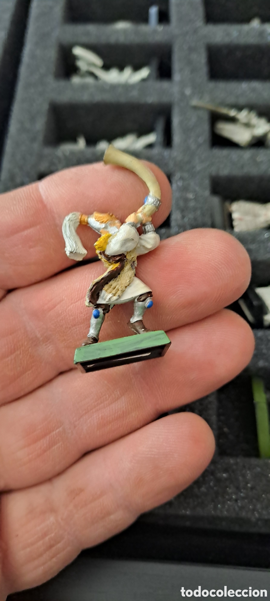 Juegos antiguos: Maletin con figuras Warhammer - Foto 21