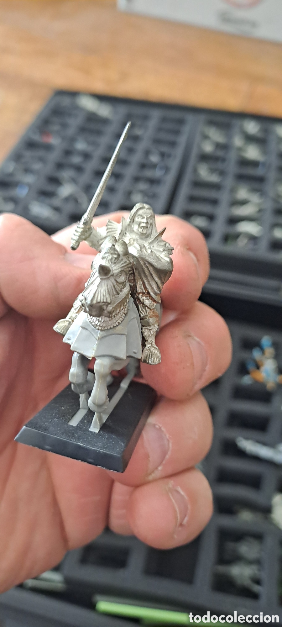 Juegos antiguos: Maletin con figuras Warhammer - Foto 23